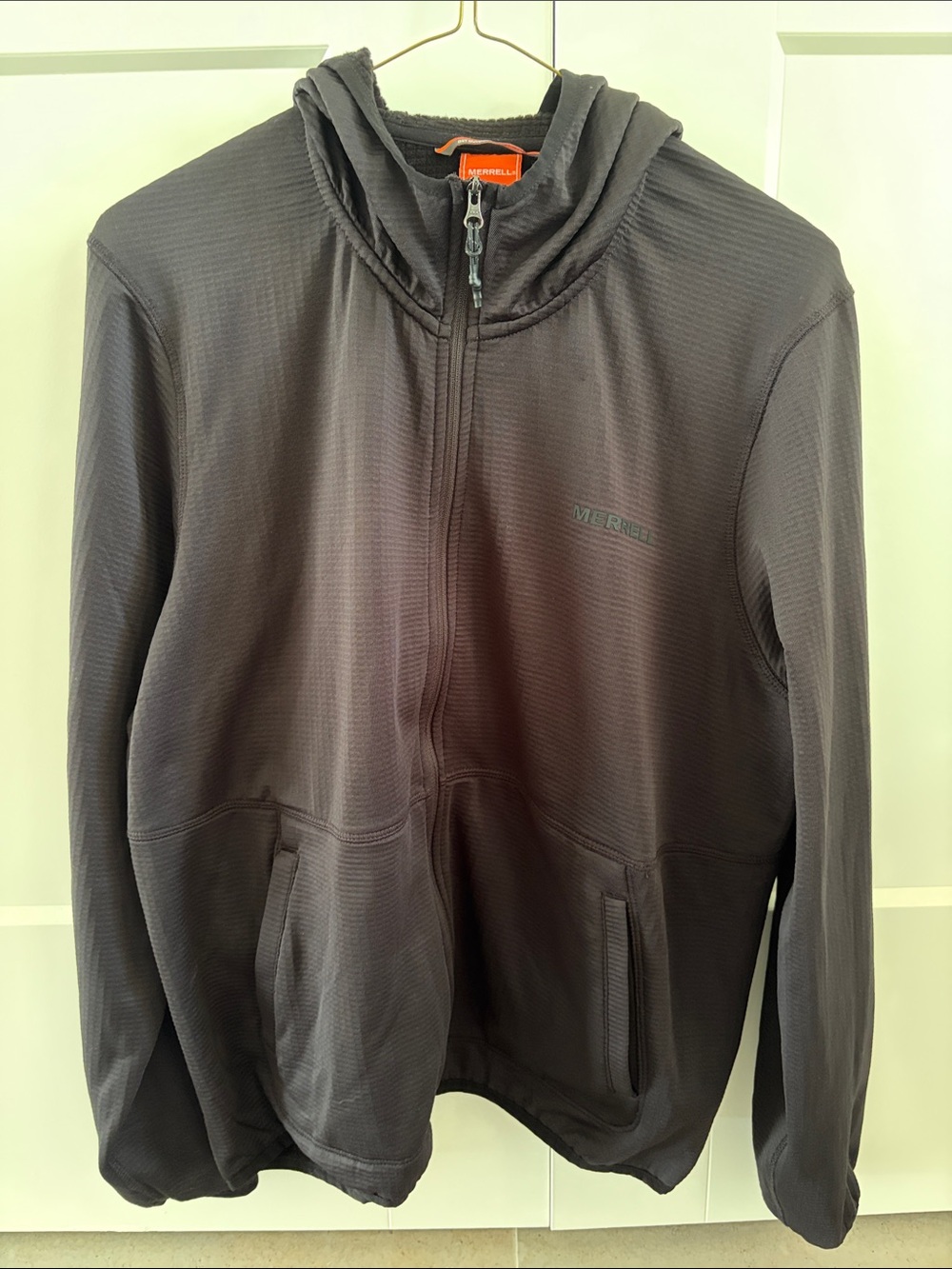 Merrell Lightweight Full-Zip Hooded Jacket - Charcoal
